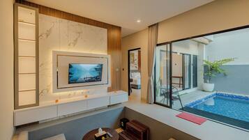 Villa, River View | Ruang tamu