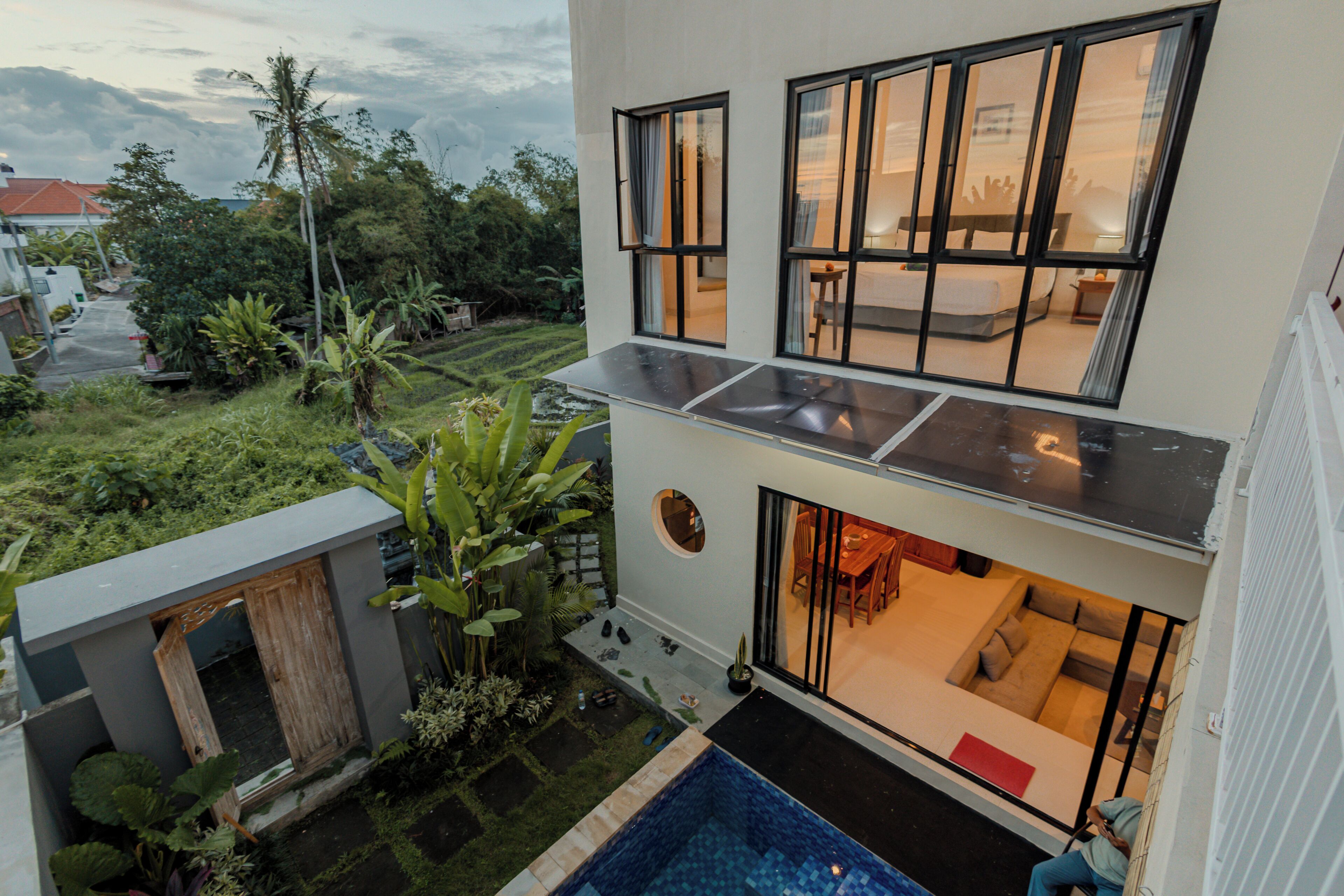 Three-Bedroom Villa with Private Rooftop | View from room