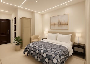 1 chambre, fer et planche à repasser, Wi-Fi