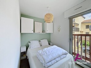 Room - T2 apartment, parking, pets allowed - 4 guests (Vieux-Boucau-les-Bains)