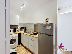 Microwave, coffee/tea maker - T2 apartment, parking, pets allowed - 4 guests (Vieux-Boucau-les-Bains)