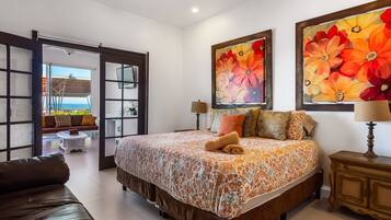 Villa, Multiple Beds, Ocean View (Villa Dorado 57 - Playa Arcangel) | 3 bedrooms, individually decorated, individually furnished, bed sheets