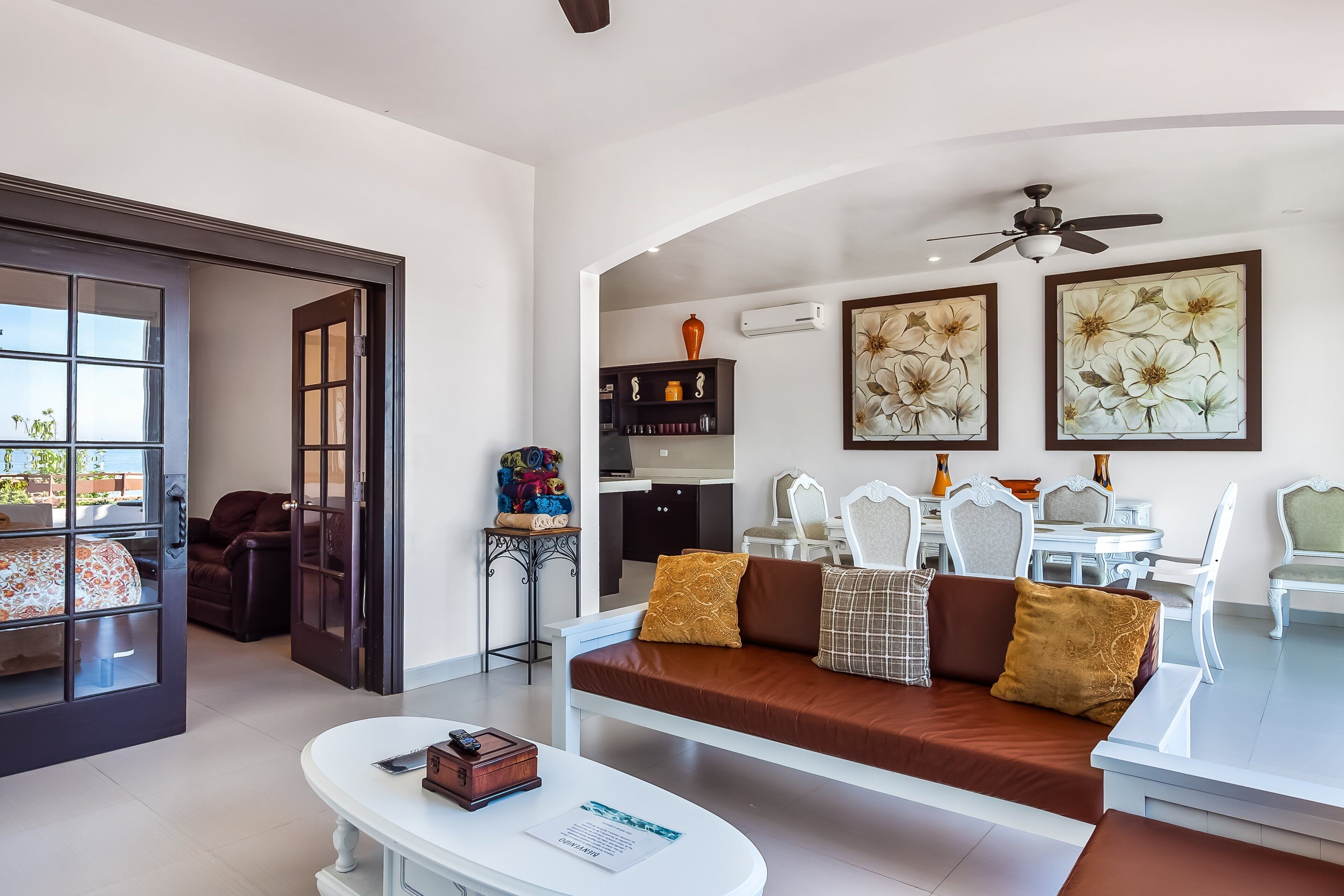 Villa, Multiple Beds, Ocean View (Villa Dorado 57 - Playa Arcangel) | Living area