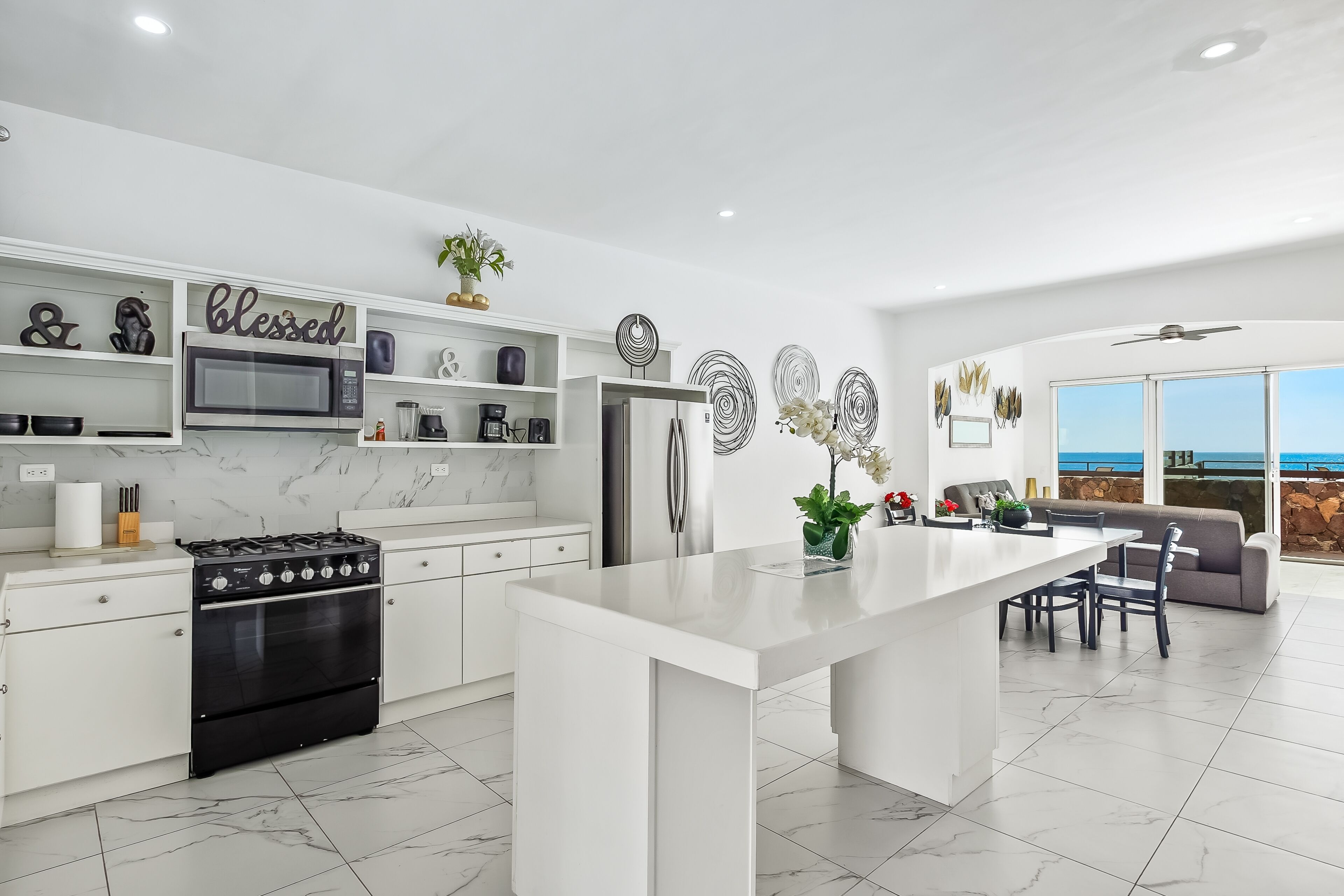 House, Multiple Beds, Ocean View (Casa Granito 20 - Playa Arcangel) | Private kitchen