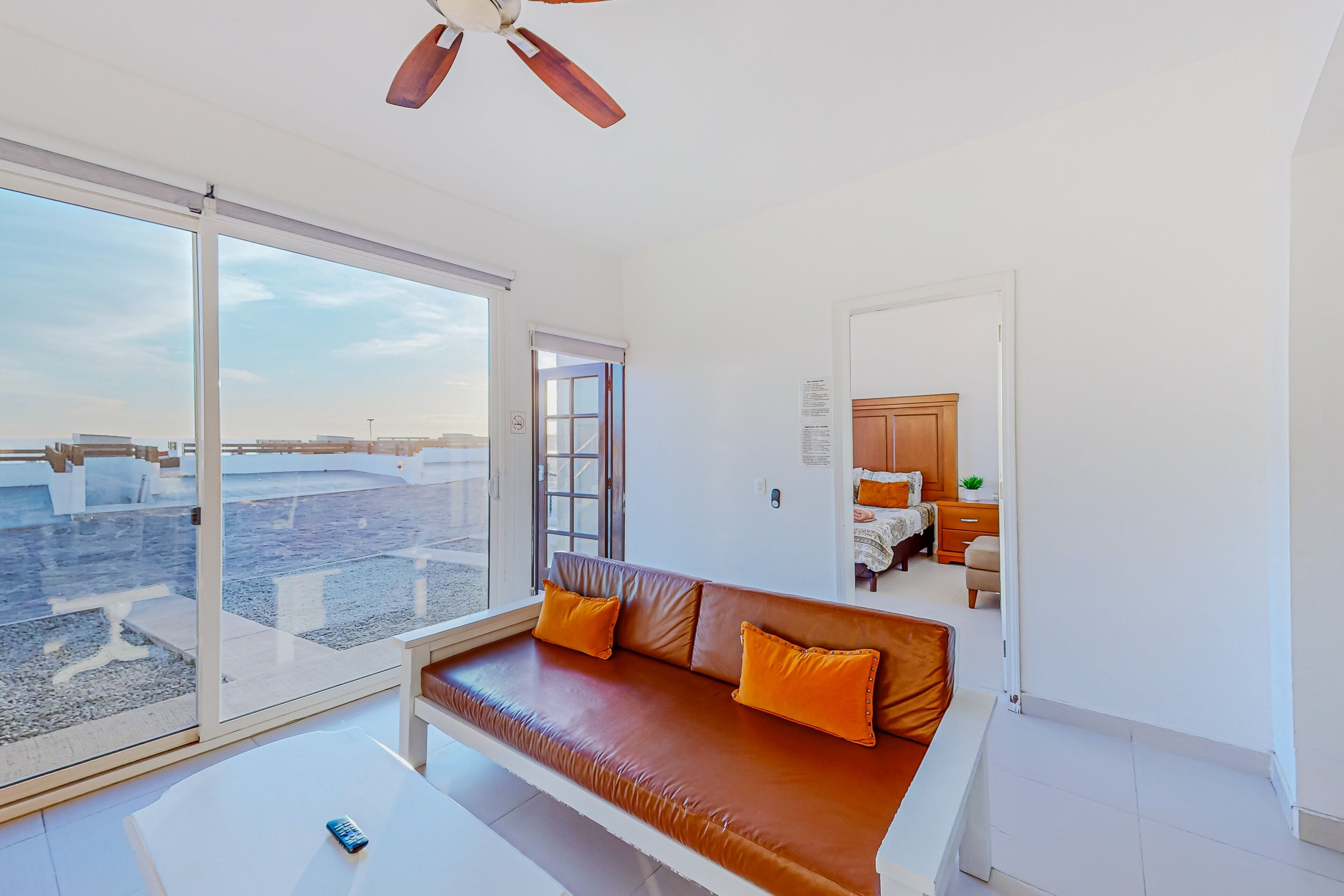 House, Multiple Beds, Partial Ocean View (Casa Terra 38 - Playa Arcangel) | Living area