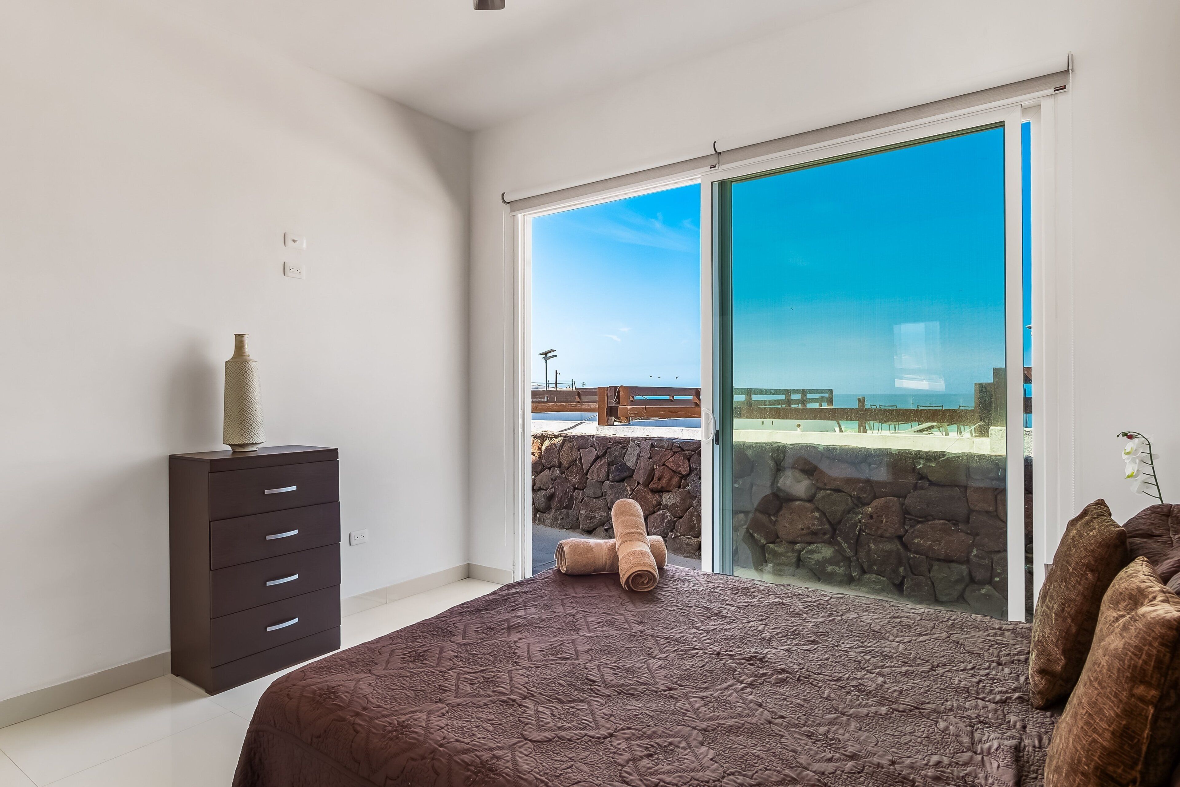 獨棟房屋, 多張床, 部分海景 (Casa Marfil 26 - Playa Arcangel) | 3 間臥室、獨特裝潢、布置獨特、床單