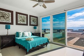 Villa, Multiple Beds, Kitchen, Ocean View (Casa Aquamarina 43 - Playa Arcangel) - Dog-friendly Beachfront Villa With Pool & hot tub Access Plus Rooftop Deck (Playas de Rosarito)