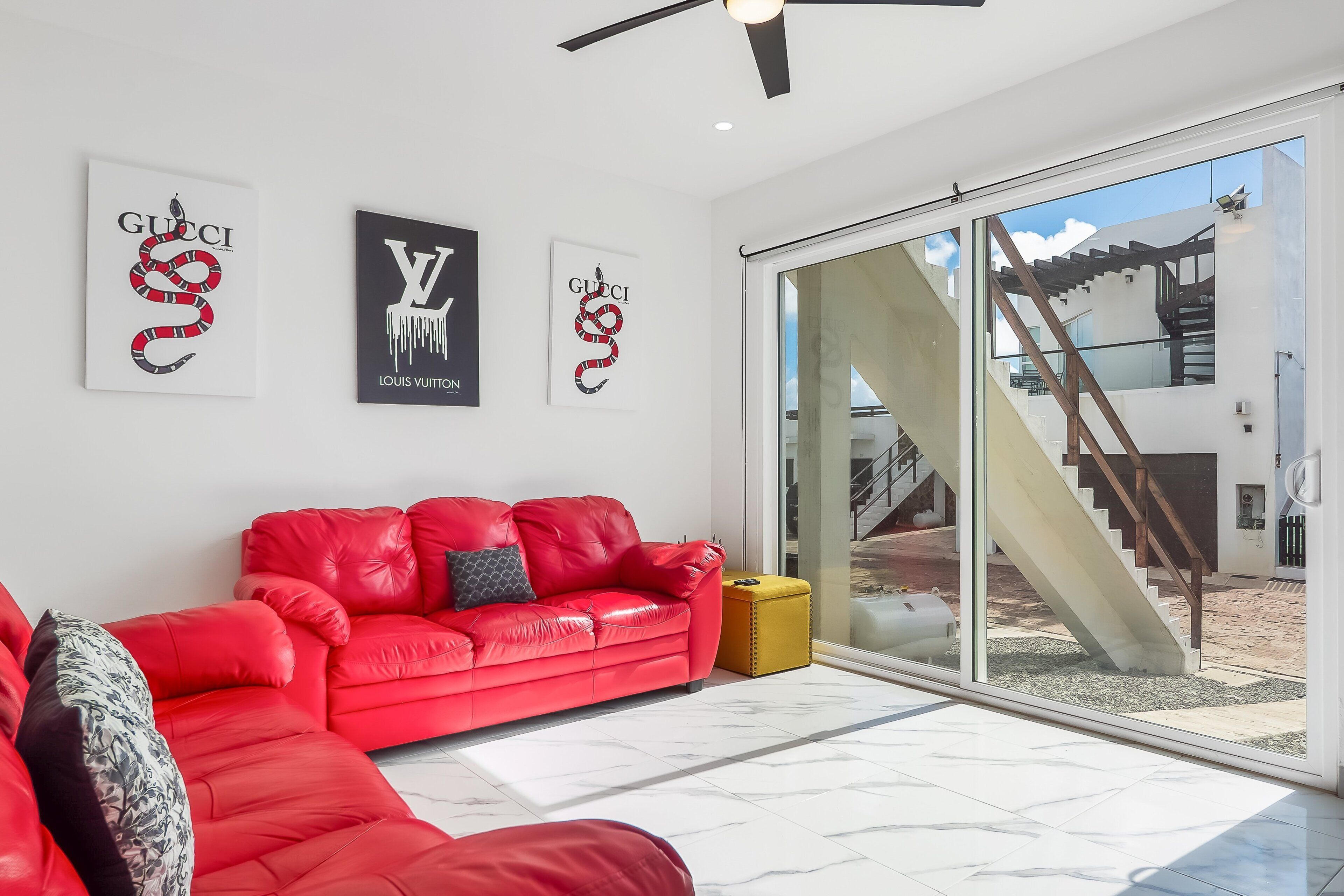 Villa, Mehrere Betten, Küche (Casa 15 - Playa Arcangel) | Wohnbereich