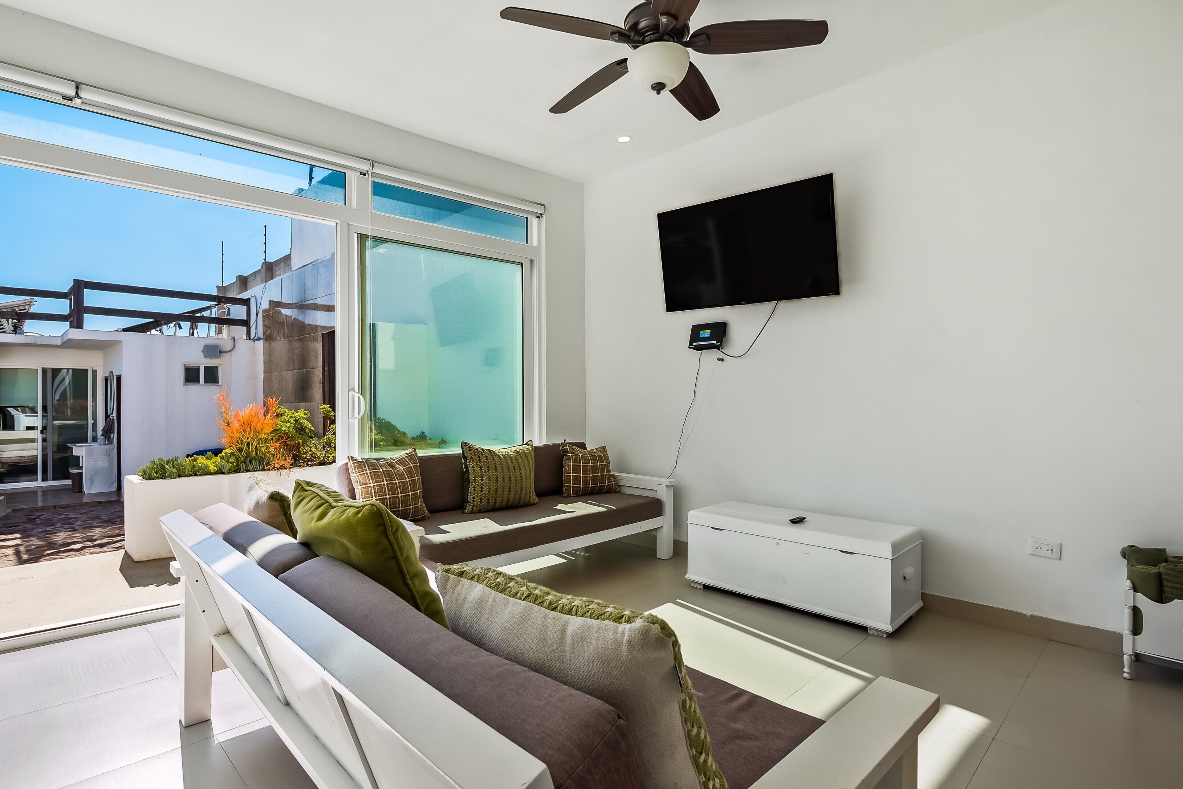 Villa, Multiple Beds, Kitchen, Ocean View (Villa Olivo 45 - Playa Arcangel) | Living area
