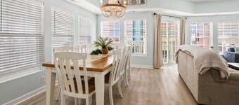 Spacious 6BR beach villa near Cherry Grove Pier with pool, balconies, and coastal style charm