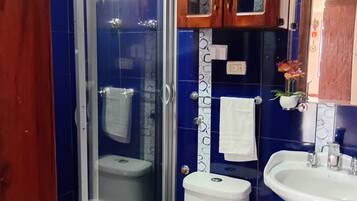 Serviettes fournies, savon, papier toilette