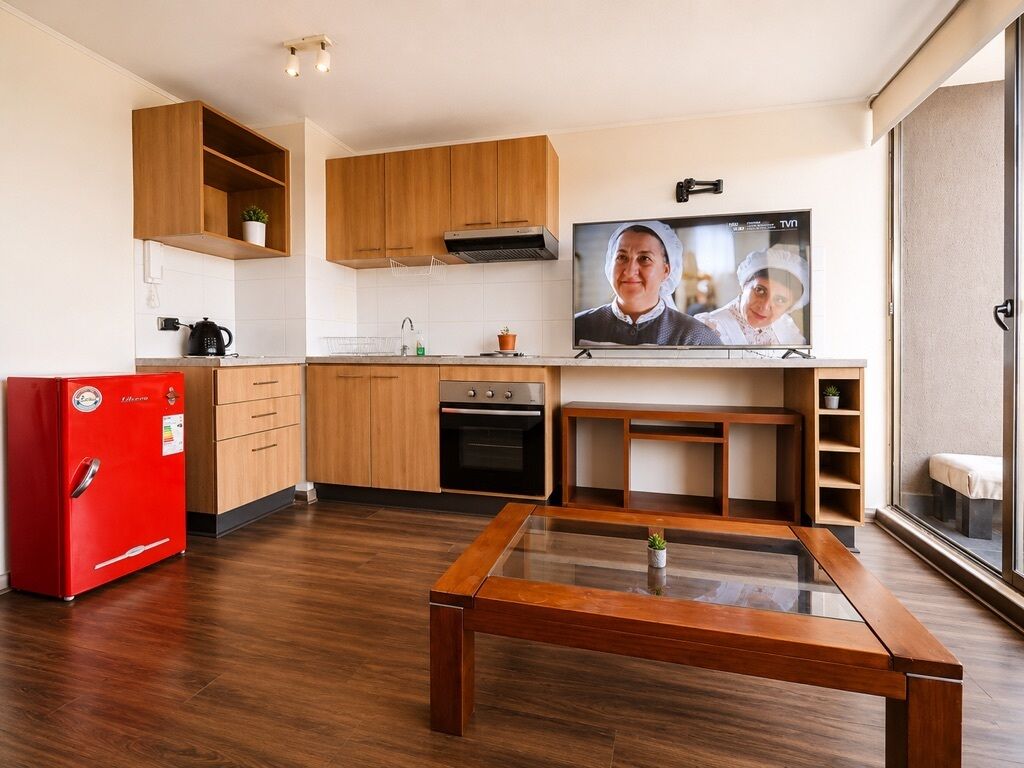 Comfort Apartment, Balcony, Mountain View | Living area
