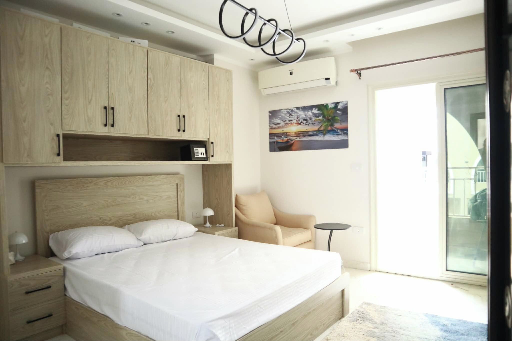 1 bedroom, internet