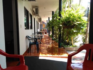 Basic Double Room, Pool View | Outdoor dining - Hotel Zulan  (Santiago de Tolú)