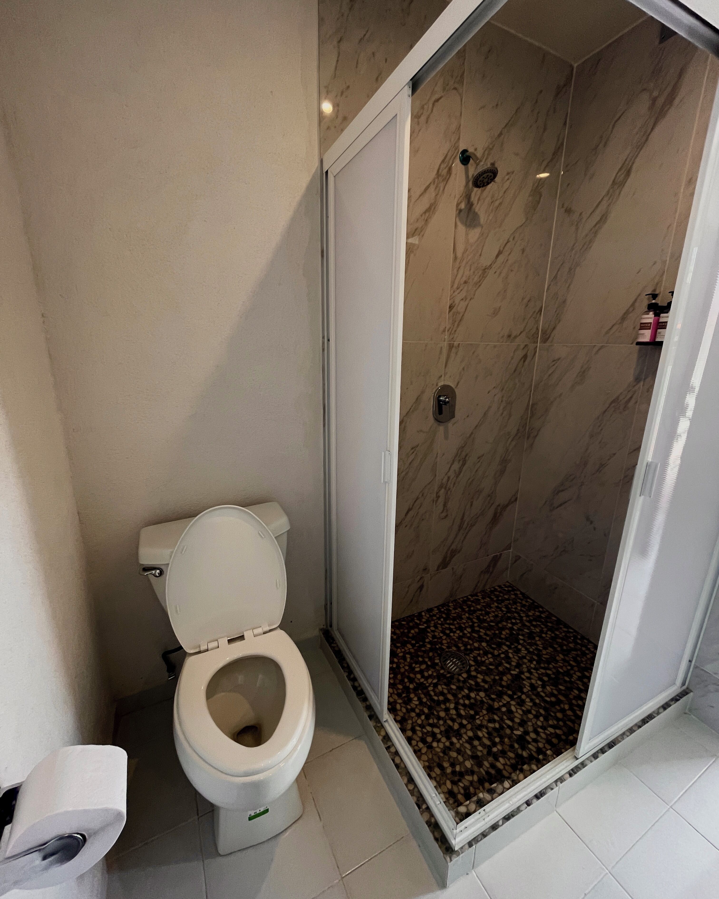Comfort Room, Courtyard View | Bathroom | Towels, soap, shampoo