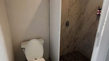 Comfort Room, Courtyard View | Bathroom | Towels, soap, shampoo