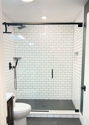 Towels, soap, toilet paper