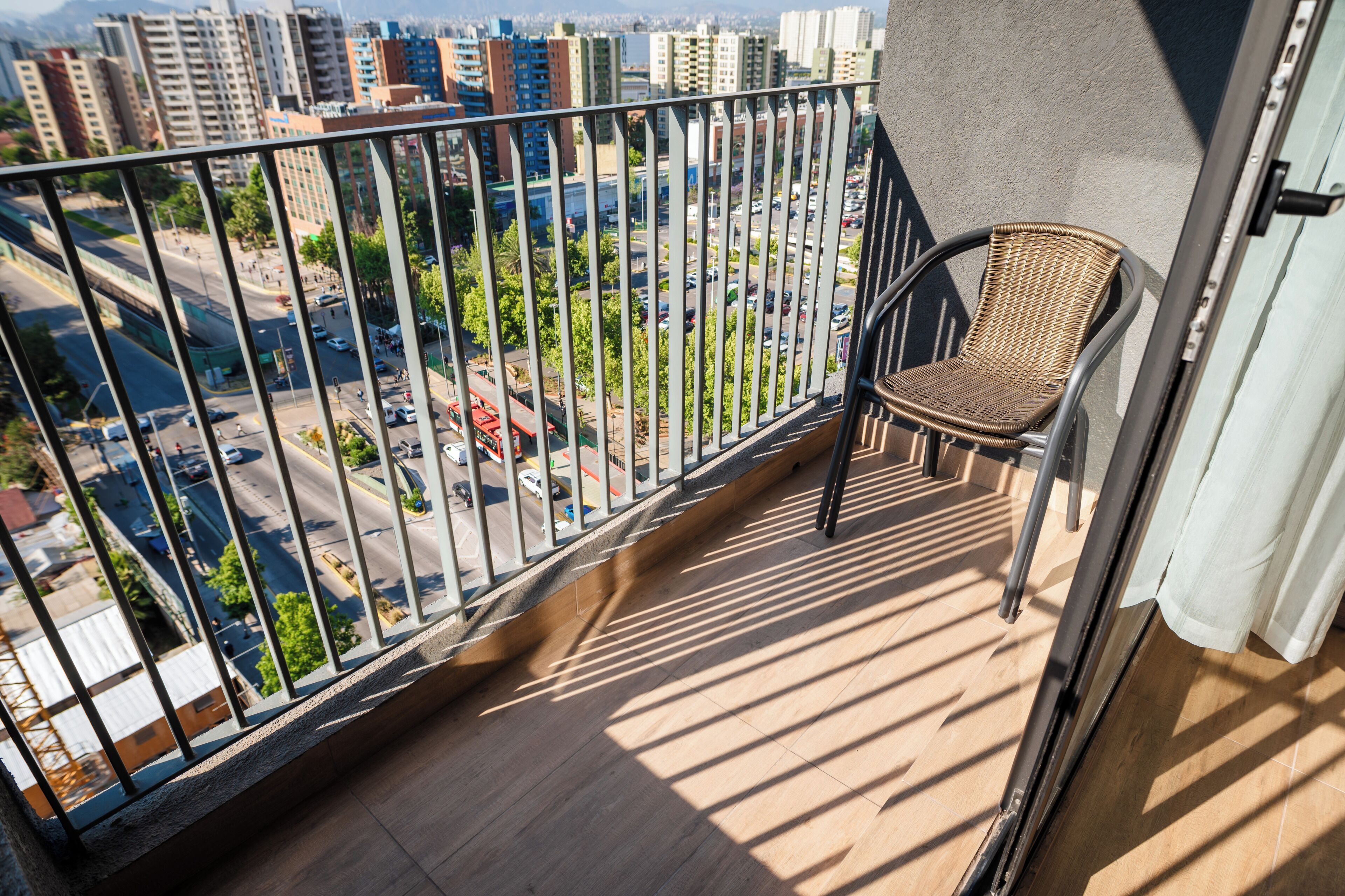 Vistas a la ciudad desde el alojamiento