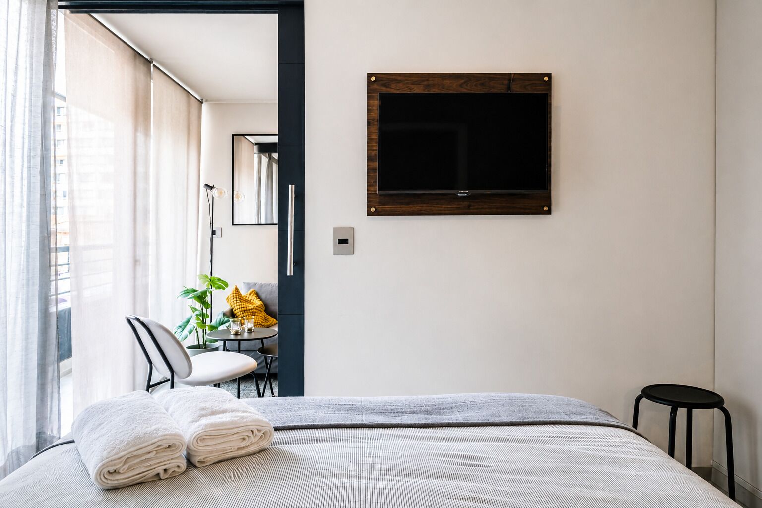 Appartement Supérieur | Literie de qualité supérieure, couette en duvet d'oie