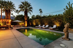 Pool - The Retreat, Private MidCentury home in sunny Palm Springs (Palm Springs)