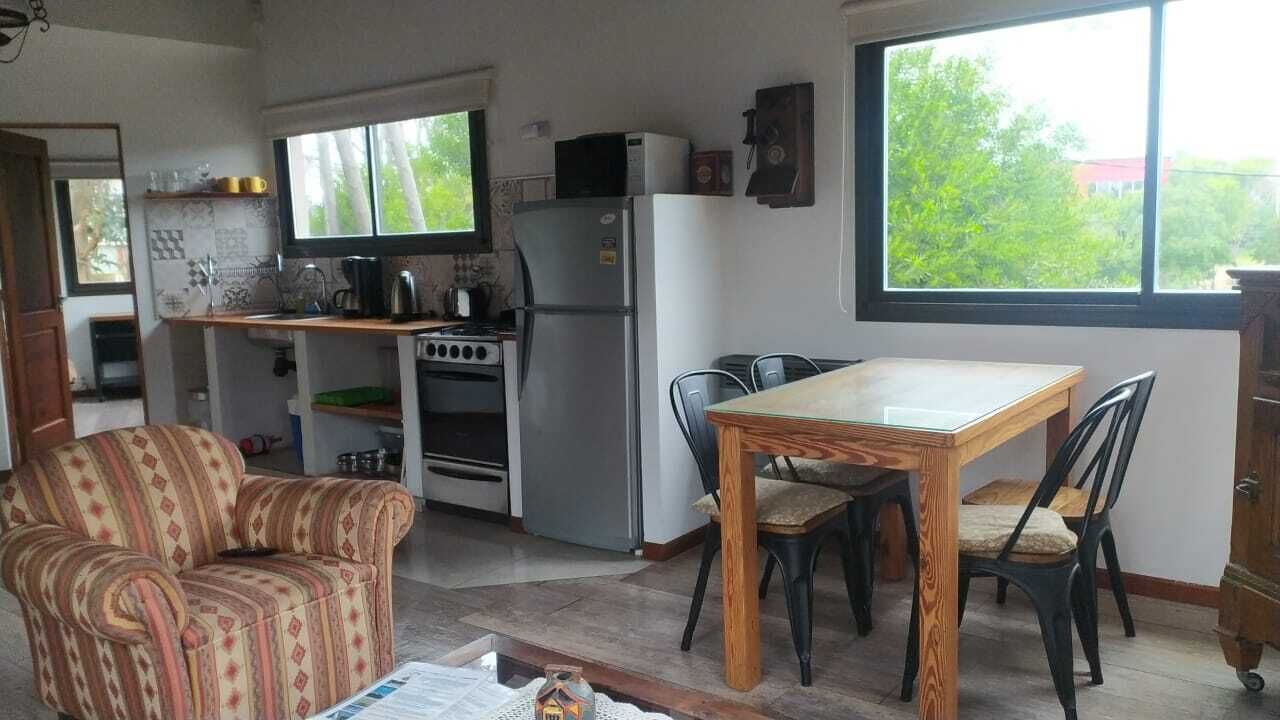 Cabin, Balcony, Park View | Private kitchen | Full-size fridge, microwave, oven, stovetop