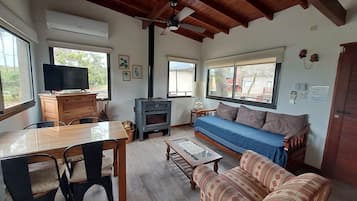 Kabin, balkon, pemandangan taman | Area keluarga