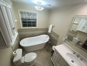 Towels, soap, toilet paper