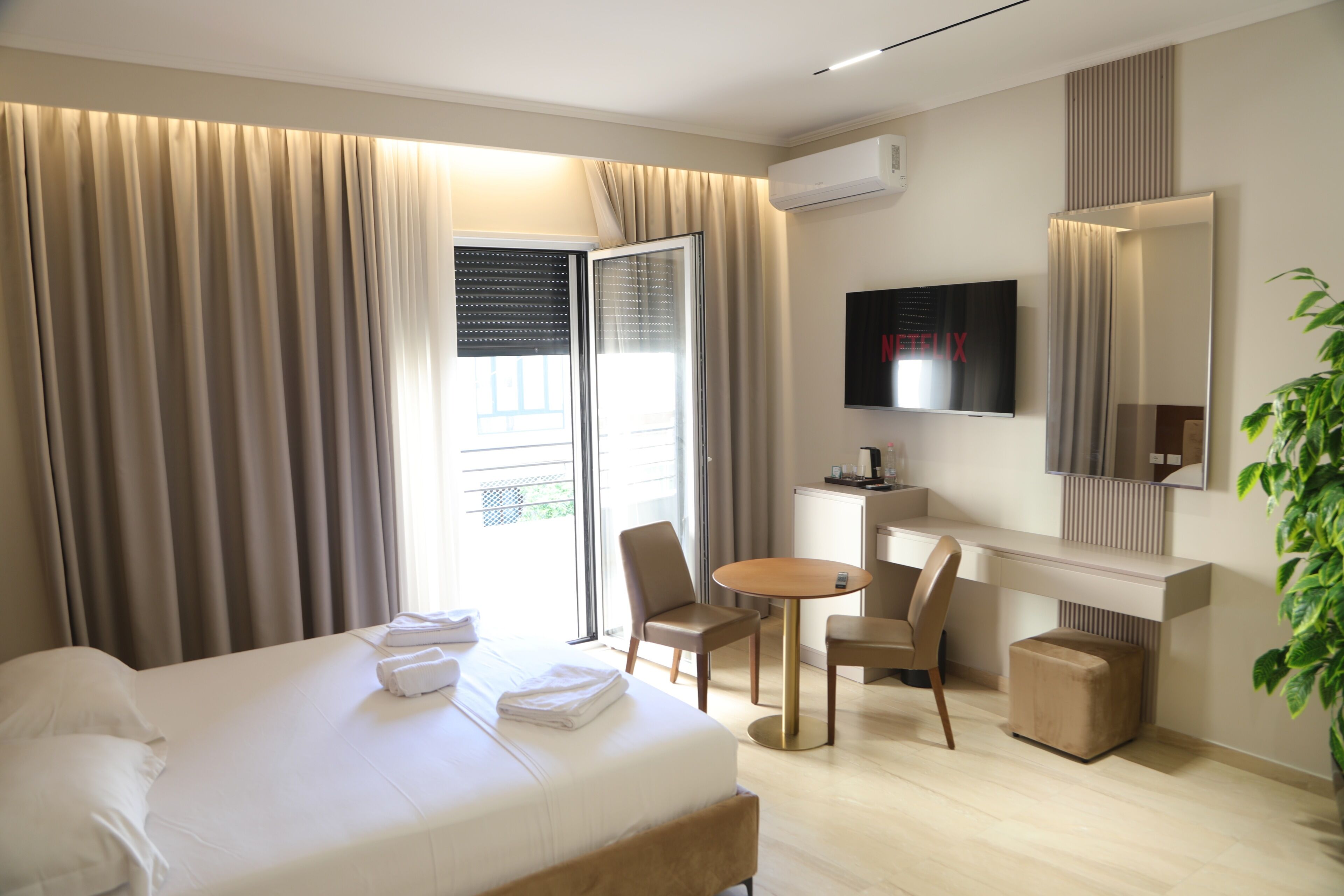 In-room safe, blackout curtains, soundproofing, iron/ironing board