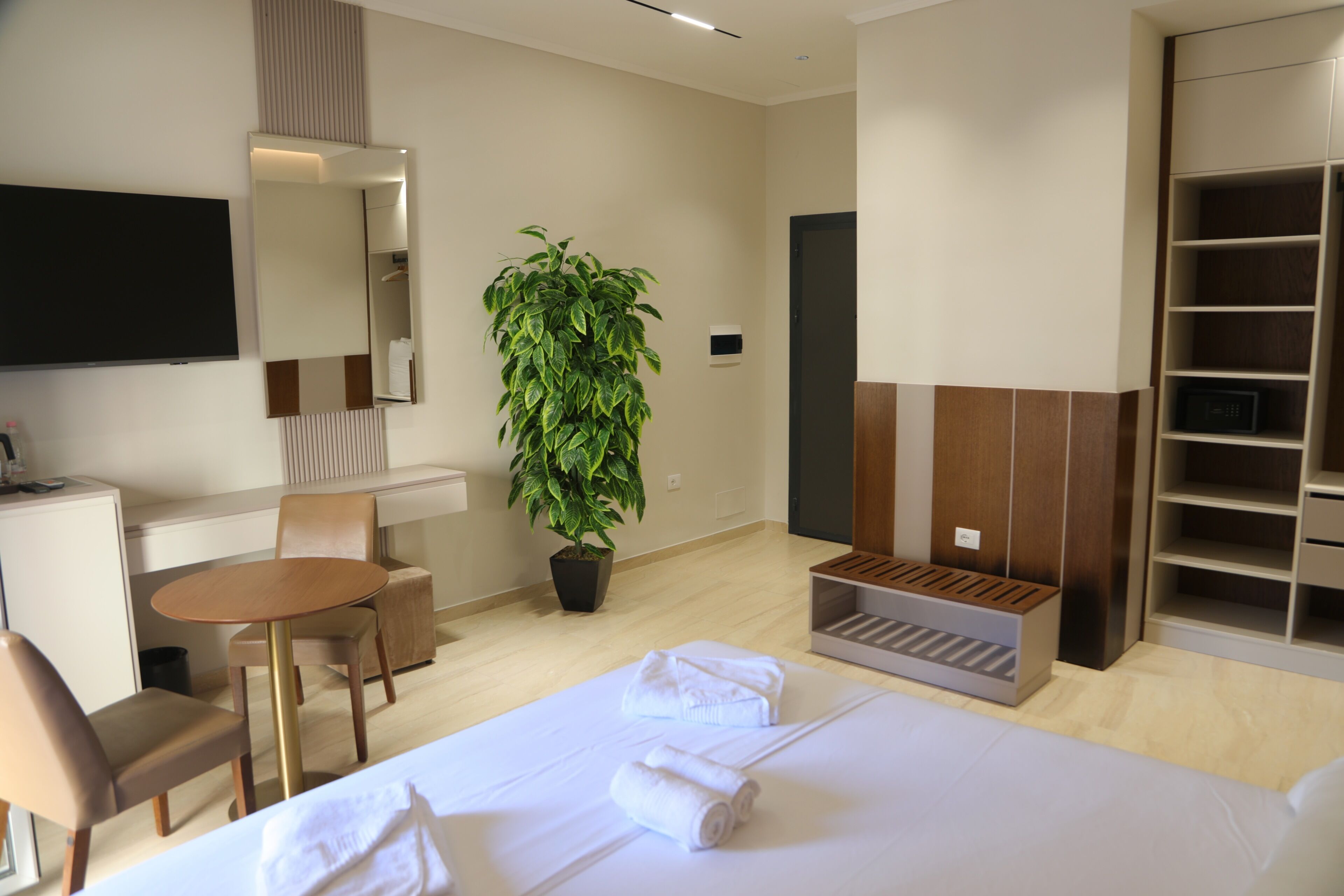 In-room safe, blackout curtains, soundproofing, iron/ironing board