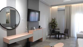 In-room safe, blackout drapes, soundproofing, iron/ironing board