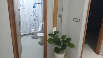 Towels, soap, toilet paper