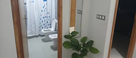 Towels, soap, toilet paper