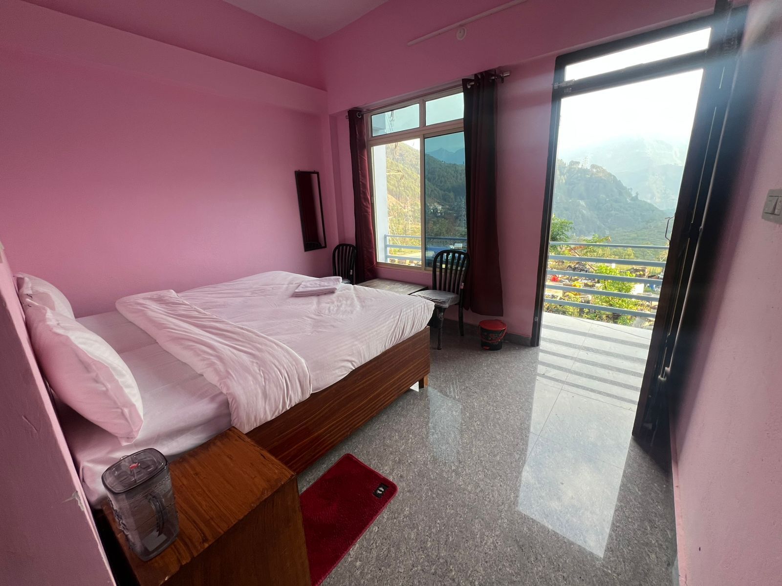 Room, Balcony, Hill View