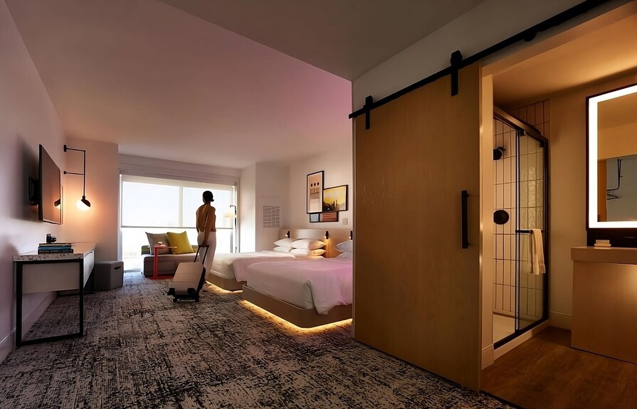 4 Units | Two Queens Room, High Floor Views | Hard Rock Downtown Atlanta - Atlanta