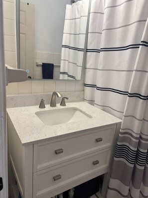 Towels, soap, toilet paper