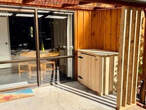 Outdoor dining - Woodland House - Hanmer Springs (Hanmer Springs)