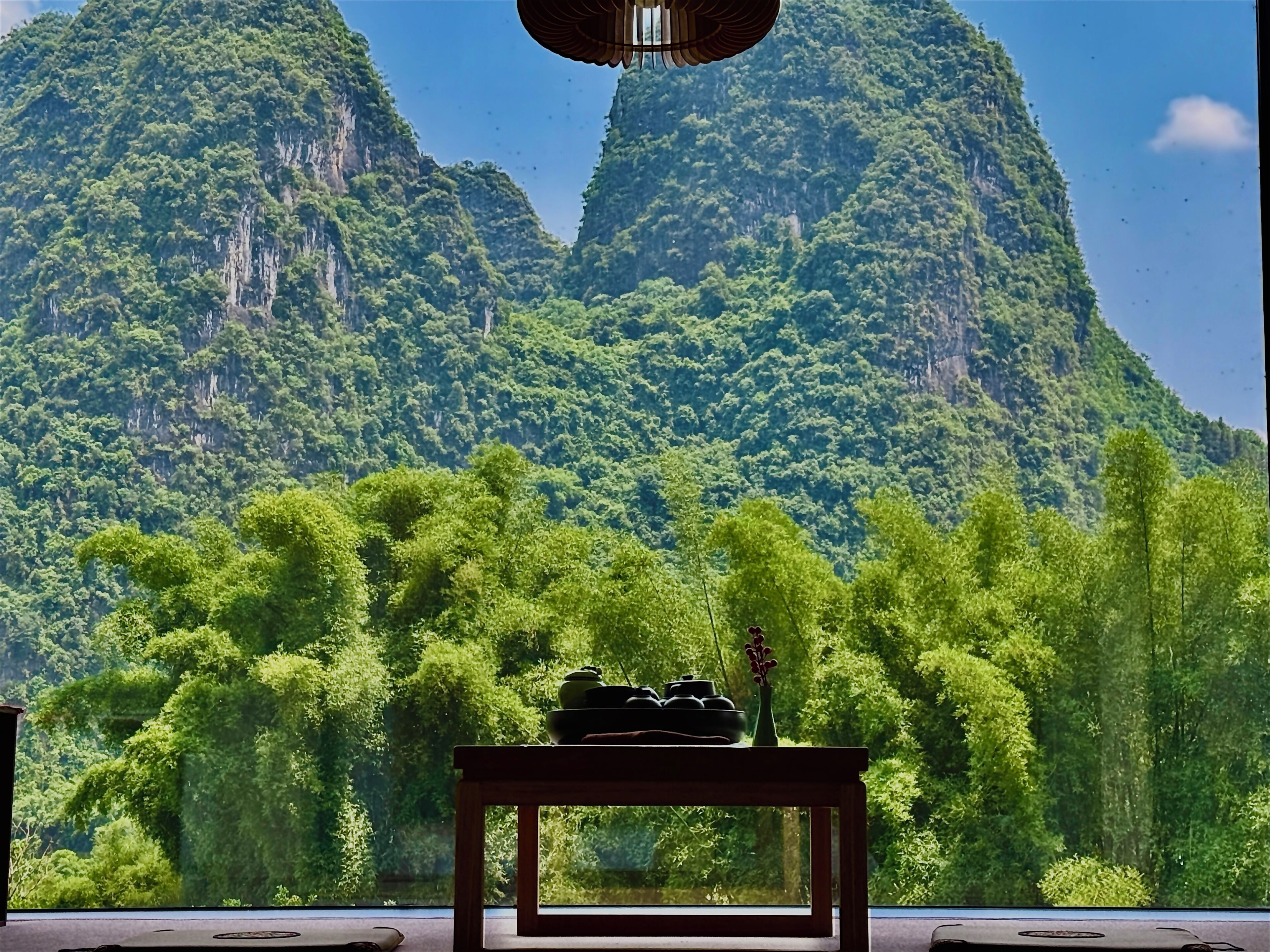 Suite Familiale, climatisation, vue montagne | Vue de la chambre