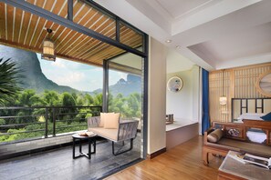 Luxury Double Room, Air conditioning | Free WiFi - Yangshuo Lijiang Island Riverside Resor (Guilin)