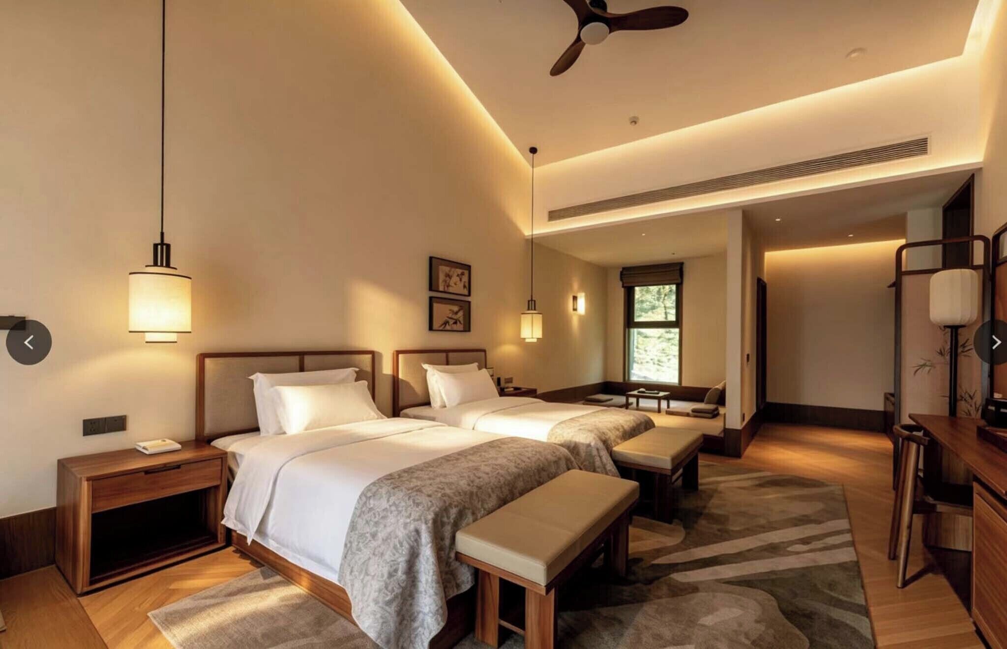 Standard Twin Room, Valley View | Premium bedding, down duvets, minibar, individually decorated