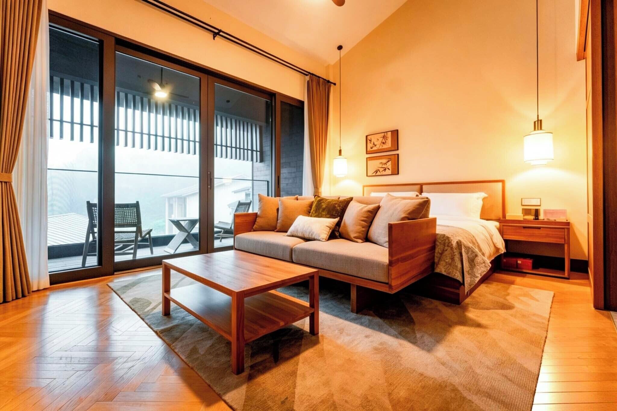 高級複式房屋, 山景 | 高級寢具、羽絨被、迷你吧、獨特裝潢
