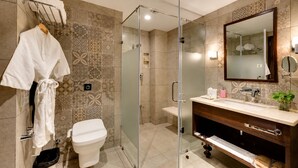 Luxury Studio, Balcony, Garden View | Bathroom - Trance Sunderban Resort (Pune)
