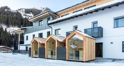 Spacious apartment with ski in ski out and sauna
