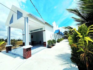Habitación básica doble de uso individual, vistas al jardín | Exterior