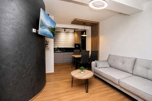 Standard Apartment | Living area - Apartments NOCE - Premium Lake View (Ohrid)
