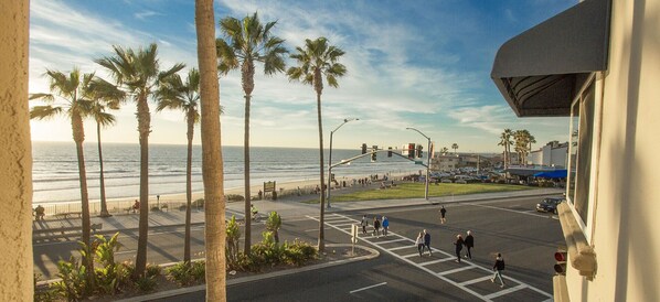 Vue sur la plage/l’océan