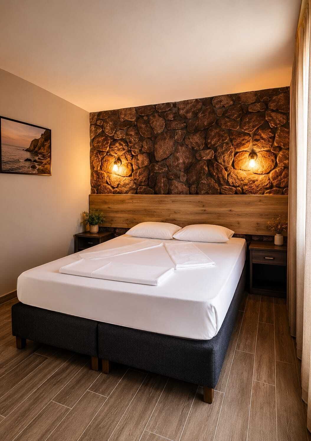 Chambre Triple Standard, vue mer