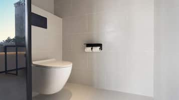 Classic Double Room, City View | Bathroom | Free toiletries, hair dryer, slippers, towels
