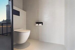 Classic-Doppelzimmer, Stadtblick | Badezimmer