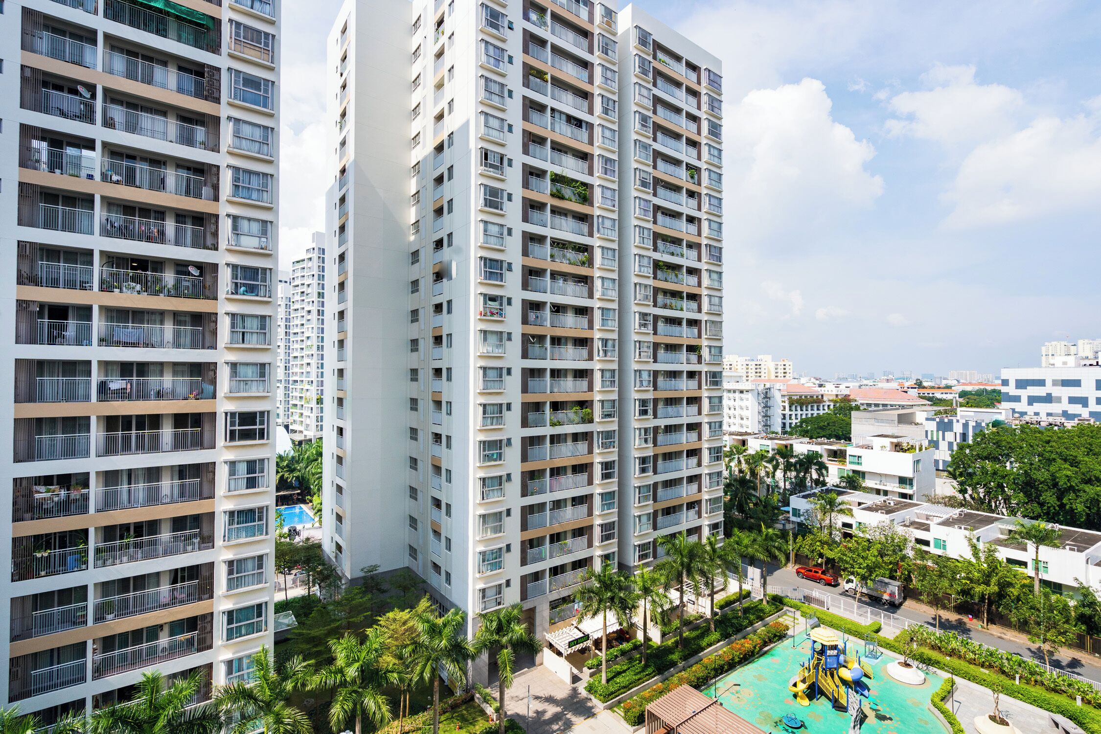 Luxury-Apartment, Stadtblick | Außenbereich