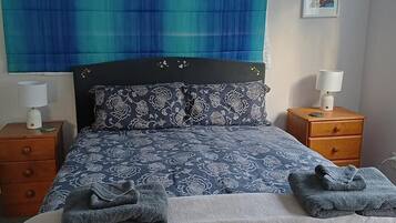 Wi-Fi de cortesia, roupa de cama